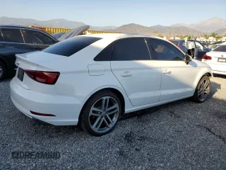 2018 Audi A3 Sedan Premium with VIN WAUAUGFF4J1018572, listed as a Copart auction lot 67382303 with 56,356 mi miles. Bid and sale history available at carsss.com. Image 3.