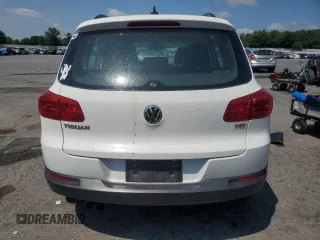 2017 Volkswagen Tiguan S with VIN WVGBV7AX8HK016005, listed as a Copart auction lot 62390515 with 68,026 mi miles and Salvage title. Bid and sale history available at DreamBid. Image 6.