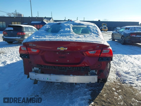 2018 Chevrolet Malibu LT with VIN 1G1ZD5ST6JF213168, listed as a IAAI auction lot 41589030 with 118,491 mi miles and . Bid and sale history available at DreamBid. Image 16.