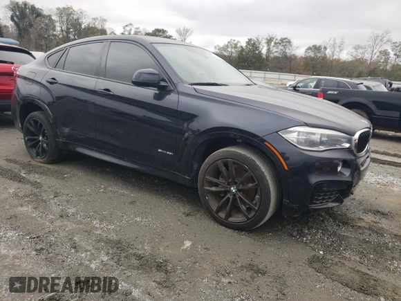 2019 BMW X6 sDrive35i z VIN 5UXKU0C51K0G92987, wystawiony jako Copart lot #79881064 z przebiegiem 136 577 mil mil oraz Czysty tytuł • Clean title. Historia ofert i sprzedaży dostępna na DreamBid. Obrazek 4.