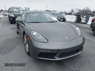 2019 Porsche 718 Cayman with VIN WP0AA2A84KS260748, listed as a IAAI auction lot 42009340 with 38,973 mi miles and . Bid and sale history available at DreamBid. Image 1.