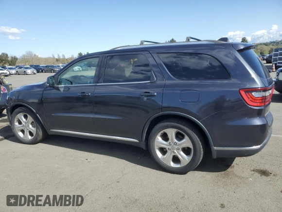 2014 Dodge Durango Limited with VIN 1C4RDHDG1EC445855, listed as a Copart auction lot 50934465 with 181,314 mi miles and Salvage title. Bid and sale history available at DreamBid. Image 2.