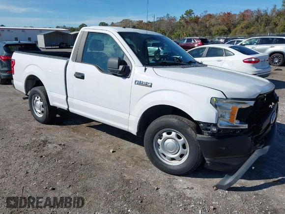 2019 Ford F-150 XL z VIN 1FTMF1CB5KKE51502, wystawiony jako IAAI lot #41364421 z przebiegiem 38 814 mil mil oraz . Historia ofert i sprzedaży dostępna na DreamBid. Obrazek 1.