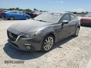 2015 Mazda 3 S Touring with VIN JM1BM1L3XF1230320, listed as a Copart auction lot 63292425 with 125,942 mi miles and Salvage title. Bid and sale history available at DreamBid. Image 1.