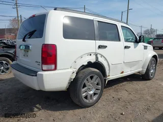 2007 Dodge Nitro R/T with VIN 1D8GU58687W720700, listed as a IAAI auction lot 41802485 with 203,575 mi miles. Bid and sale history available at carsss.com. Image 4.