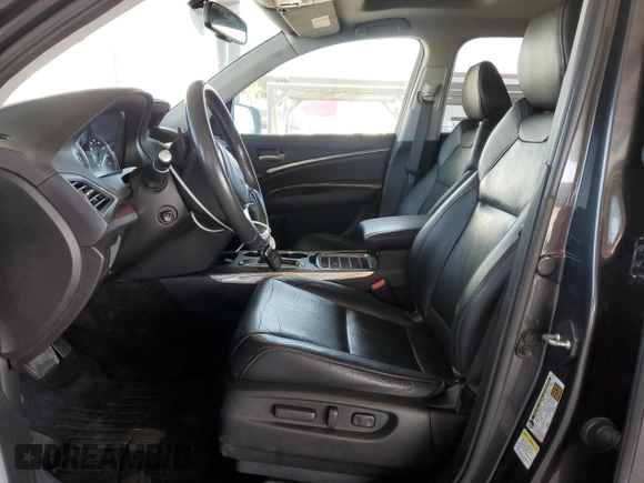 2014 Acura MDX with VIN 5FRYD3H25EB015468, listed as a Copart auction lot 53135115 with 136,477 mi miles and Salvage Title. Bid and sale history available at DreamBid. Image 7.