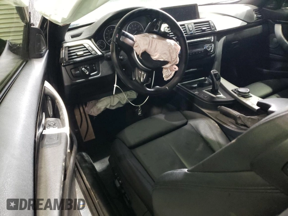 2015 BMW 4 Series 428i xDrive with VIN WBA3N9C59FK247683, listed as a Copart auction lot 41678035 with 81,850 mi miles and Salvage title. Bid and sale history available at DreamBid. Image 8.