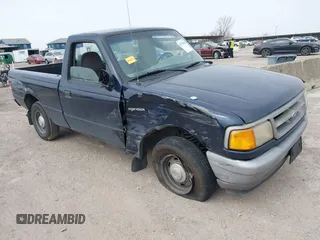 1997 Ford Ranger XLT z VIN 1FTCR10A5VTA46270, wystawiony jako IAAI lot #41744320 z przebiegiem 245 703 mil mil oraz . Historia ofert i sprzedaży dostępna na DreamBid. Obrazek 1.