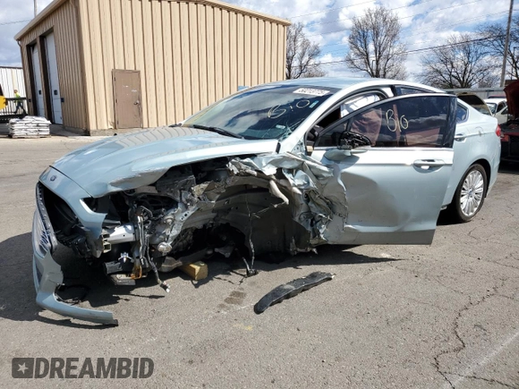 2013 Ford Fusion SE Hybrid with VIN 3FA6P0LU9DR191305, listed as a Copart auction lot 50213775 with 132,939 mi miles and Salvage Title. Bid and sale history available at DreamBid. Image 1.