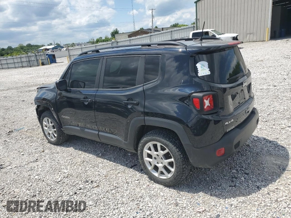 2019 Jeep Renegade Latitude z VIN ZACNJBBB9KPK59741, wystawiony jako Copart lot #57942015 z przebiegiem 61 047 mil mil oraz Szkoda całkowita • Salvage title. Historia ofert i sprzedaży dostępna na DreamBid. Obrazek 2.