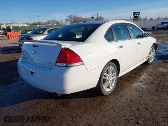 2014 Chevrolet Impala LTZ with VIN 2G1WC5E31E1157669, listed as a IAAI auction lot 41429789 with 122,239 mi miles and . Bid and sale history available at DreamBid. Image 4.