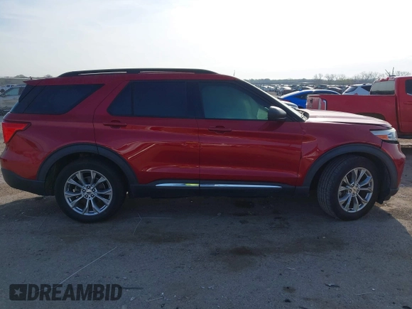 2020 Ford Explorer XLT z VIN 1FMSK7DH5LGB03854, wystawiony jako IAAI lot #41894379 z przebiegiem 53 657 mil mil oraz . Historia ofert i sprzedaży dostępna na DreamBid. Obrazek 13.