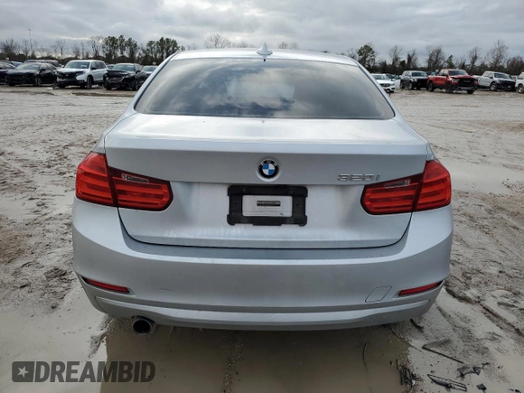 2014 BMW 3 Series 320i with VIN WBA3B1G51ENT00152, listed as a Copart auction lot 43399365 with 128,397 mi miles and Salvage Title. Bid and sale history available at carsss.com. Image 6.