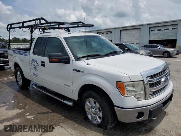 2013 Ford F-150 XL with VIN 1FTFX1ET4DFD75388, listed as a Copart auction lot 60326025 with 230,578 mi miles and Salvage title. Bid and sale history available at DreamBid. Image 4.
