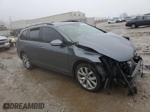 2019 Volkswagen Golf SportWagen S with VIN 3VWY57AU2KM511902, listed as a Copart auction lot 39663514 with 22,742 mi miles. Bid and sale history available at carsss.com. Image 4.