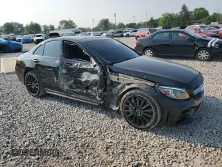 2020 Mercedes-Benz C 43 AMG z VIN WDDWF6EB8LR555001, wystawiony jako Copart lot #58660435 z przebiegiem 62 546 mil mil oraz Szkoda całkowita • Salvage title. Historia ofert i sprzedaży dostępna na DreamBid. Obrazek 4.