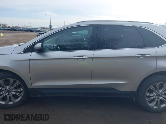 2019 Ford Edge Titanium with VIN 2FMPK4K97KBC27890, listed as a IAAI auction lot 41553163 with 103,750 mi miles. Bid and sale history available at carsss.com. Image 15.