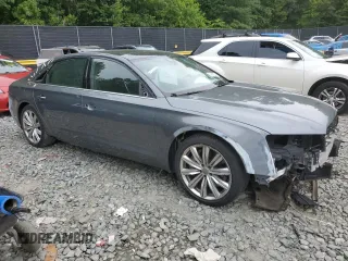 2016 Audi A8 L 4.0T Sport with VIN WAU43AFD0GN010739, listed as a Copart auction lot 63829554 with 201,213 mi miles and Salvage Title. Bid and sale history available at carsss.com. Image 4.