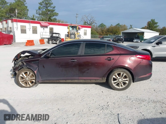 2013 Kia Optima EX with VIN 5XXGN4A72DG193243, listed as a IAAI auction lot 41895565 with 203,846 mi miles. Bid and sale history available at carsss.com. Image 15.