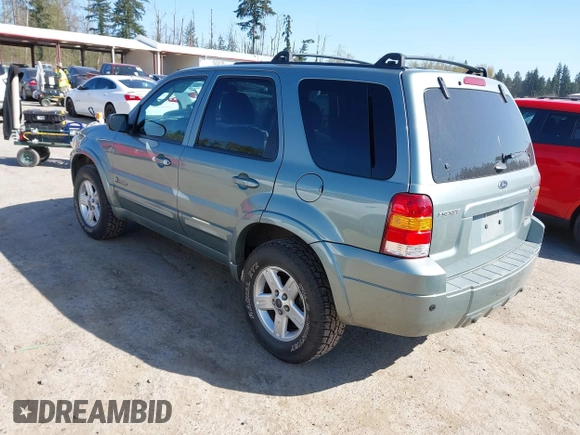 2006 Ford Escape Hybrid with VIN 1FMCU96H66KC08721, listed as a IAAI auction lot 42043128 with 58,394 mi miles and . Bid and sale history available at DreamBid. Image 3.