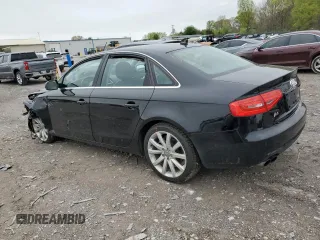 2013 Audi A4 Premium Plus with VIN WAUFFAFL3DN030163, listed as a Copart auction lot 51907515 with 128,527 mi miles and Salvage Title. Bid and sale history available at carsss.com. Image 2.
