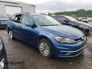 2019 Volkswagen Golf SportWagen S with VIN 3VWY57AU2KM501645, listed as a Copart auction lot 57567673 with 63,611 mi miles and Clean Title. Bid and sale history available at carsss.com. Image 4.