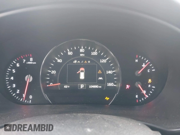 2017 Kia Sorento EX with VIN 5XYPHDA50HG309241, listed as a IAAI auction lot 41799412 with 104,890 mi miles and . Bid and sale history available at DreamBid. Image 7.