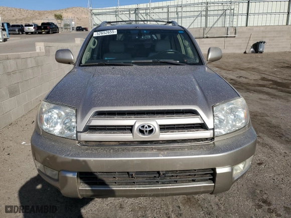 2004 Toyota 4Runner Limited with VIN JTEBU17R040040104, listed as a Copart auction lot 52652655 with 129,617 mi miles and Salvage Title. Bid and sale history available at carsss.com. Image 5.