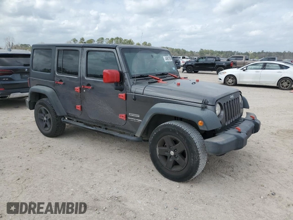 2018 Jeep Wrangler JK Unlimited Sport S with VIN 1C4HJWDG3JL930873, listed as a Copart auction lot 44681095 with 129,178 mi miles and Salvage Title. Bid and sale history available at carsss.com. Image 4.