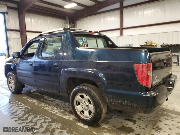 2009 Honda Ridgeline RT with VIN 5FPYK16229B102191, listed as a Copart auction lot 80569974 with 189,220 mi miles and Salvage Title. Bid and sale history available at carsss.com. Image 2.
