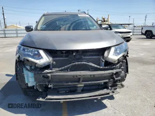 2017 Nissan Rogue S with VIN JN8AT2MT4HW147351, listed as a Copart auction lot 57682405 with 86,983 mi miles and Salvage title. Bid and sale history available at DreamBid. Image 5.