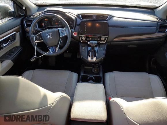 2019 Honda CR-V Touring with VIN 2HKRW2H91KH625453, listed as a Copart auction lot 52148075 with 28,599 mi miles and Non Repairable. Bid and sale history available at carsss.com. Image 8.