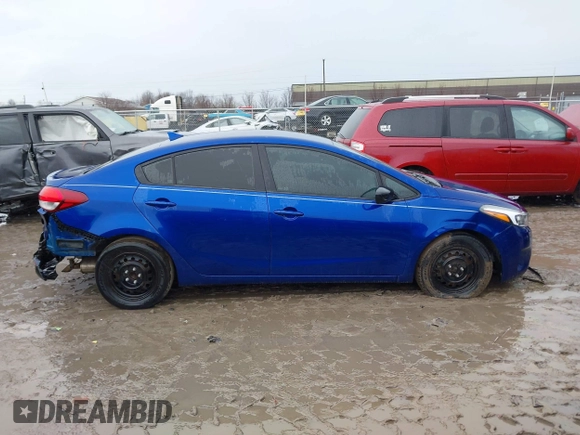 2017 Kia Forte LX with VIN 3KPFK4A71HE072951, listed as a IAAI auction lot 41717857 with 89,299 mi miles. Bid and sale history available at carsss.com. Image 13.