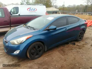 2013 Hyundai Elantra Limited with VIN KMHDH4AE8DU976727, listed as a IAAI auction lot 41931560 with 144,267 mi miles. Bid and sale history available at carsss.com. Image 2.