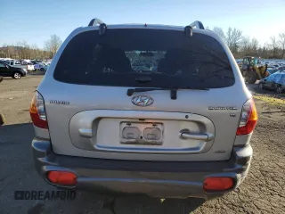 2003 Hyundai Santa Fe GLS with VIN KM8SC73D93U534436, listed as a Copart auction lot 44957605 with 123,519 mi miles and Salvage Title. Bid and sale history available at carsss.com. Image 6.