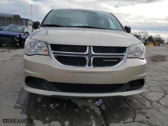 2015 Dodge Grand Caravan American Value Pkg with VIN 2C4RDGBG7FR605842, listed as a Copart auction lot 49700775 with 195,116 mi miles and Salvage Title. Bid and sale history available at carsss.com. Image 5.