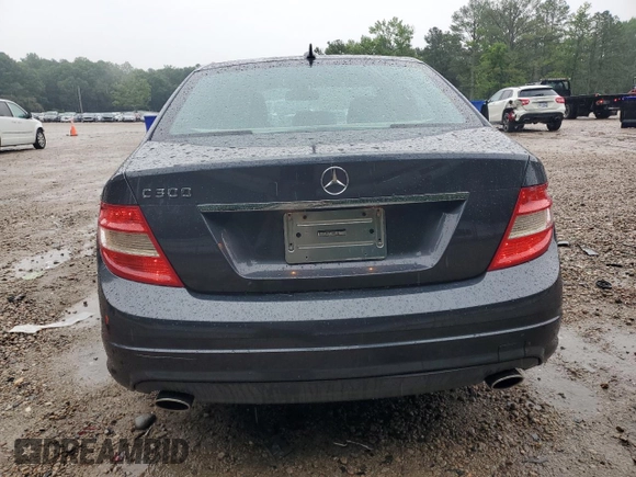 2010 Mercedes-Benz C 300 Sport with VIN WDDGF5EB2AR123709, listed as a Copart auction lot 59733415 with 169,313 mi miles and Salvage title. Bid and sale history available at DreamBid. Image 6.