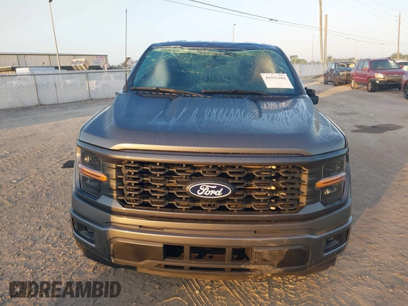 2024 Ford F-150 STX with VIN 1FTEW2KP9RKD46592, listed as a IAAI auction lot 41925104 with 14,938 mi miles and . Bid and sale history available at carsss.com. Image 12.