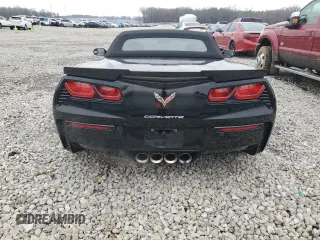 2017 Chevrolet Corvette with VIN 1G1Y13D79H5114515, listed as a Copart auction lot 45343615 with 30,078 mi miles and Salvage title. Bid and sale history available at DreamBid. Image 6.