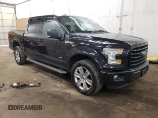 2015 Ford F-150 XLT with VIN 1FTEW1EP2FKE41187, listed as a Copart auction lot 47198395 with 141,768 mi miles and Salvage Title. Bid and sale history available at carsss.com. Image 4.