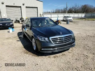 2018 Mercedes-Benz S 560 with VIN WDDUG8DB3JA367158, listed as a Copart auction lot 46992275 with 71,540 mi miles and Salvage Title. Bid and sale history available at carsss.com. Image 14.