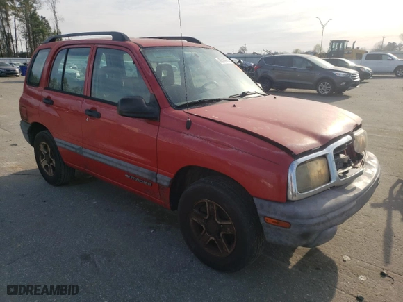 2004 Chevrolet Tracker with VIN 2CNBE134546914218, listed as a Copart auction lot 49584275 with 237,540 mi miles and Salvage Title. Bid and sale history available at carsss.com. Image 4.