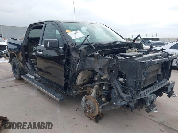2019 Chevrolet Silverado 1500 High Country with VIN 1GCUYHEL7KZ375930, listed as a IAAI auction lot 41431934 with 1 mi miles. Bid and sale history available at carsss.com. Image 1.