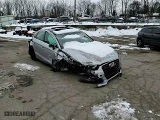 2015 Audi A3 2.0T Prestige with VIN WAUKFGFF4F1105040, listed as a Copart auction lot 44913815 with 0 mi miles and Salvage Title. Bid and sale history available at carsss.com. Image 11.