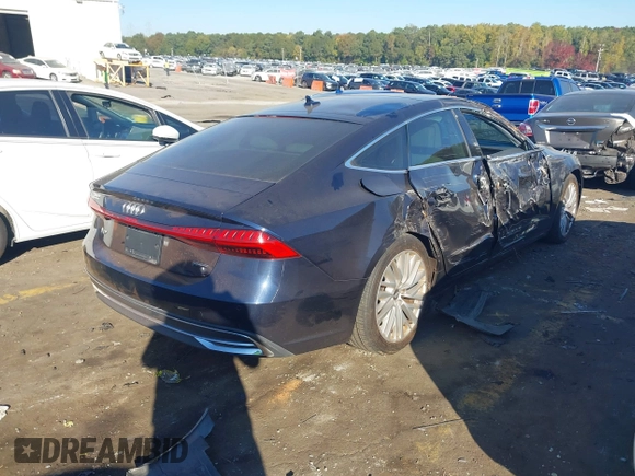 2019 Audi A7 z VIN WAUP2AF23KN033262, wystawiony jako IAAI lot #40678864 z przebiegiem 97 925 mil mil oraz . Historia ofert i sprzedaży dostępna na DreamBid. Obrazek 4.