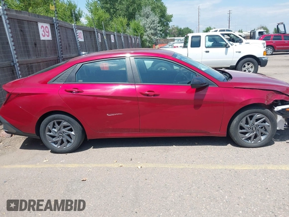 2024 Hyundai Elantra SEL with VIN KMHLM4DG3RU653519, listed as a IAAI auction lot 42761312 with 42,358 mi miles and . Bid and sale history available at DreamBid. Image 13.