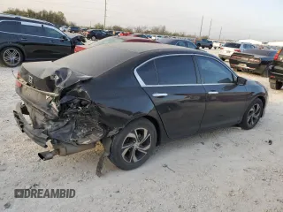 2016 Honda Accord Sedan LX with VIN 1HGCR2F33GA008311, listed as a Copart auction lot 48670445 with 129,083 mi miles and Salvage Title. Bid and sale history available at carsss.com. Image 3.