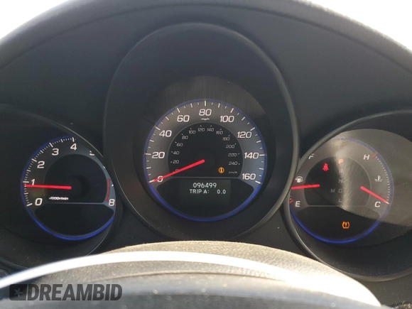 2007 Acura TL with VIN 19UUA66247A038816, listed as a Copart auction lot 55165925 with 96,499 mi miles and Salvage Title. Bid and sale history available at carsss.com. Image 9.