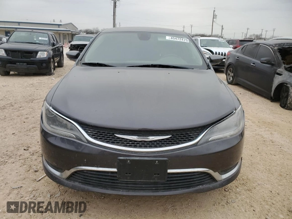 2016 Chrysler 200 Limited with VIN 1C3CCCAB9GN118877, listed as a Copart auction lot 45472475 with 120,199 mi miles and Clean Title. Bid and sale history available at carsss.com. Image 5.