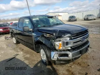 2018 Ford F-150 XL with VIN 1FTEX1EB6JFB13077, listed as a Copart auction lot 86868014 with 95,954 mi miles and Salvage Title. Bid and sale history available at carsss.com. Image 14.